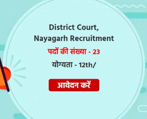 district court, Nayagardh recruitment